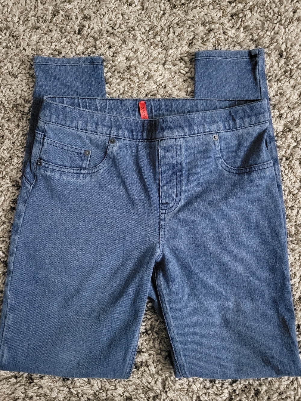 SPANX Blue Pull-On Medium  Denim Stretch
